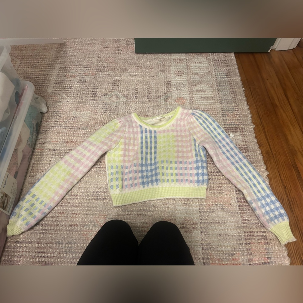 LoveShack Fancy sweater in perfect condition!